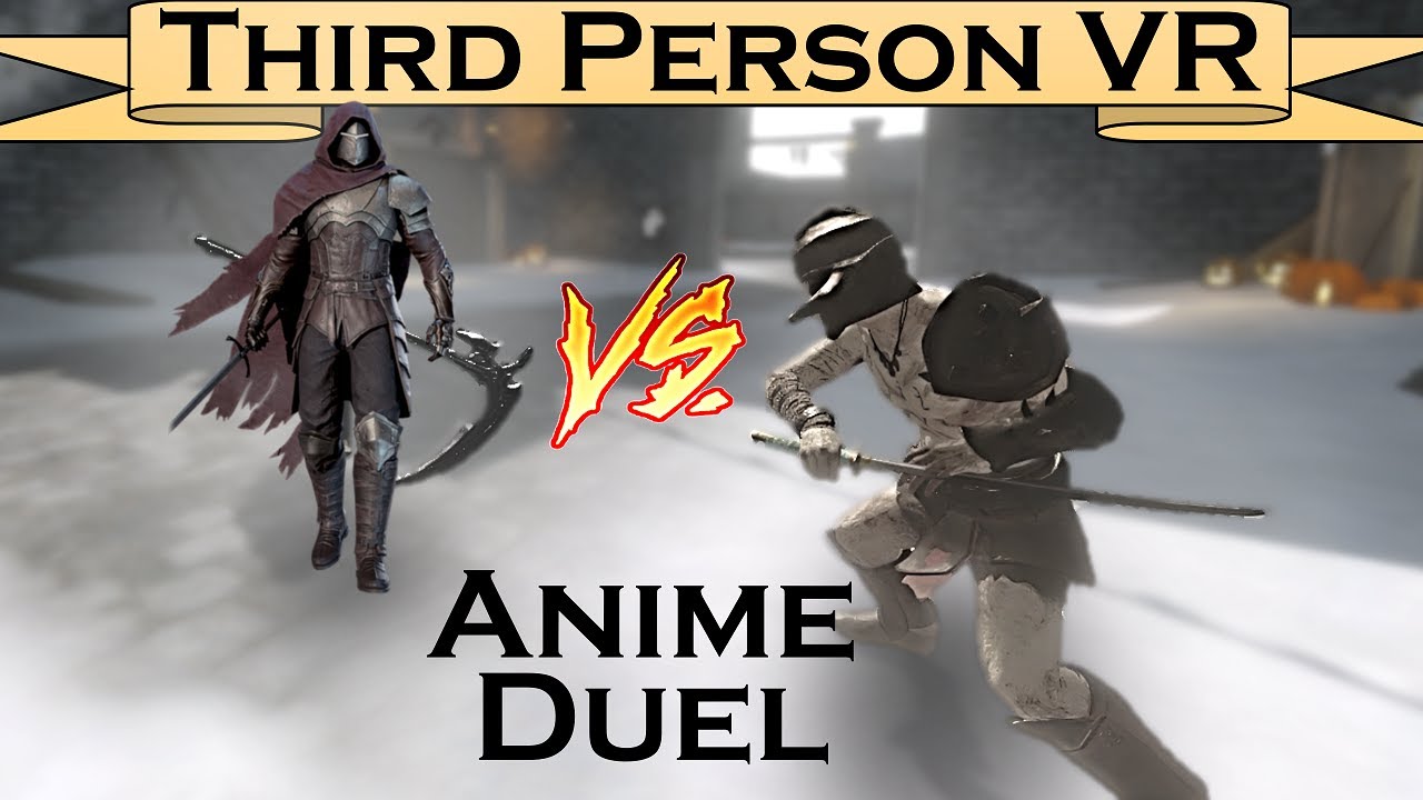 Third Person VR Anime Boss fight