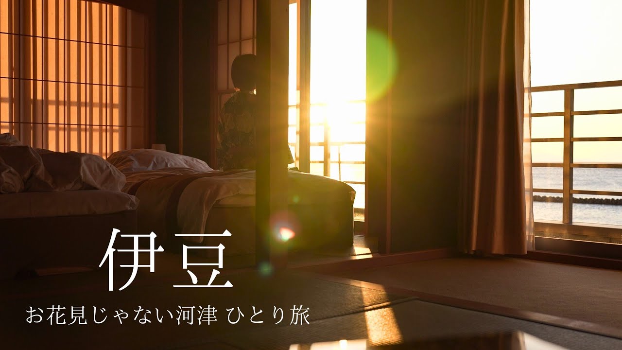 【伊豆ひとり旅】海一望の河津温泉宿｜海遊亭｜河津七滝｜ホドホドbase｜Manas cafe