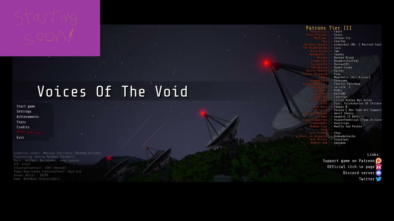 Stream #50 Voices of the void stream #15