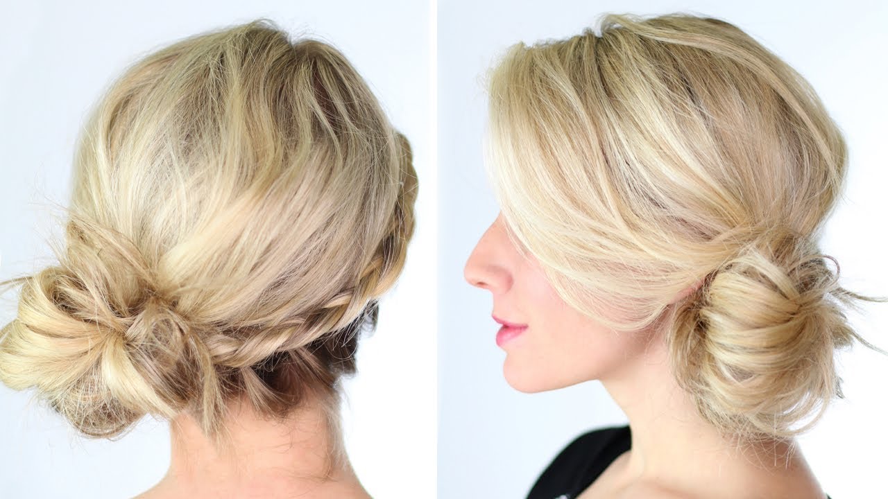 Laced Messy Bun
