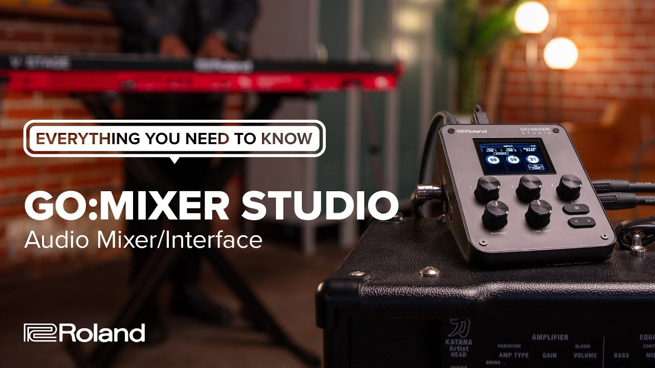 Roland GO:MIXER STUDIO | Все, что вам нужно знать