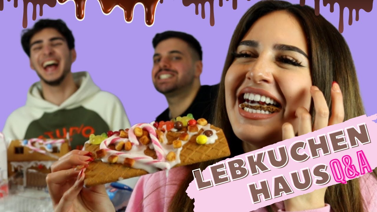 LEBKUCHENHAUS CHALLENGE und Q&A | ✨Wir beantworten eure meist gestelltesten Fragen 🤫✨