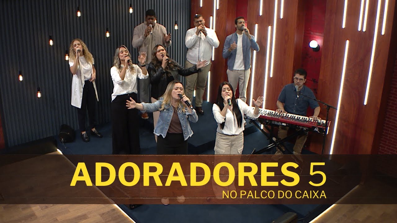 ADORADORES no Palco do Caixa de Música