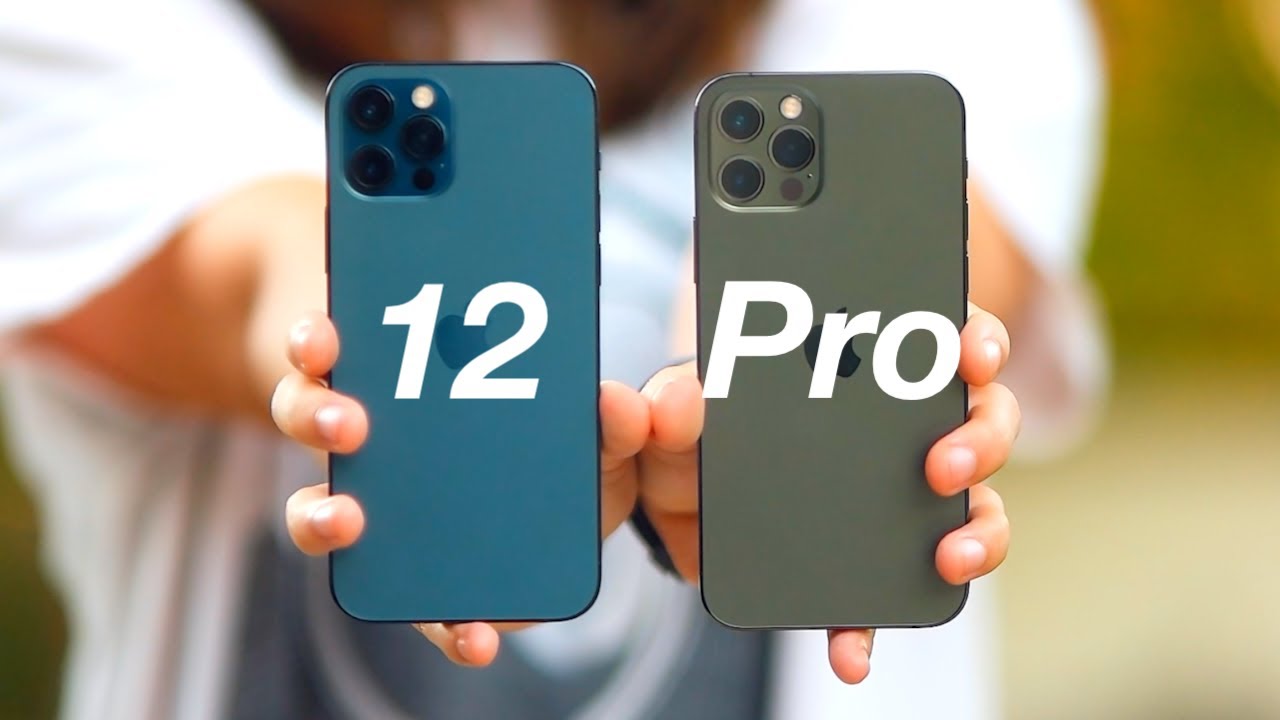 iPhone 12 Pro - Pacific Blue vs. Graphite (Unboxing and Review)