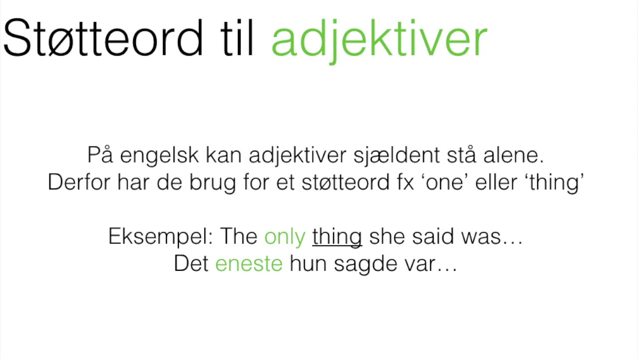 Adjektiv/Adverbium