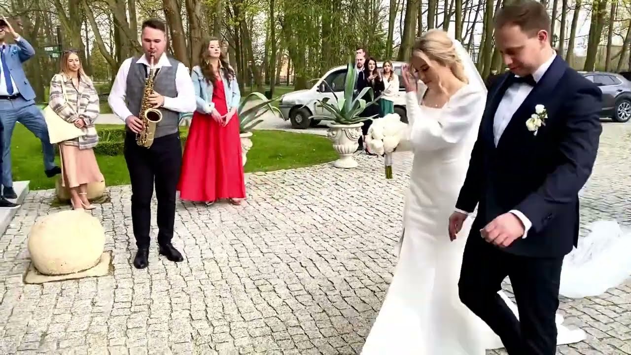 Marsz Weselny Powitalny Saksofon - Dj Polski Sax - Konferansjer na wesela polskie i międzynarodowe