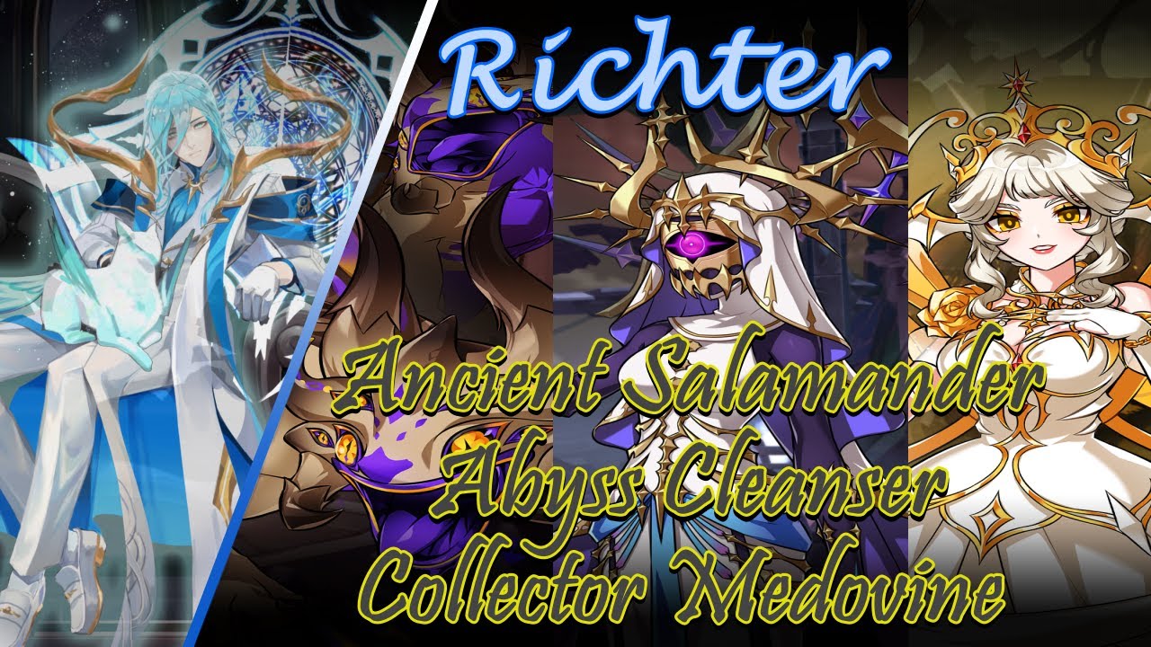 Elsword - Richter 23-1/3/4 - Ancient Salamander/Abyss Cleanser/Collector Medovine