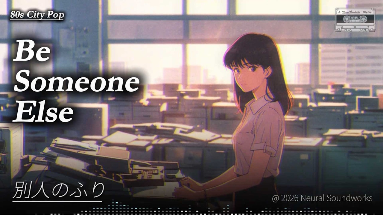 Be Someone Else（別人のふり）(Lyrics) | 80s Japanese City Pop