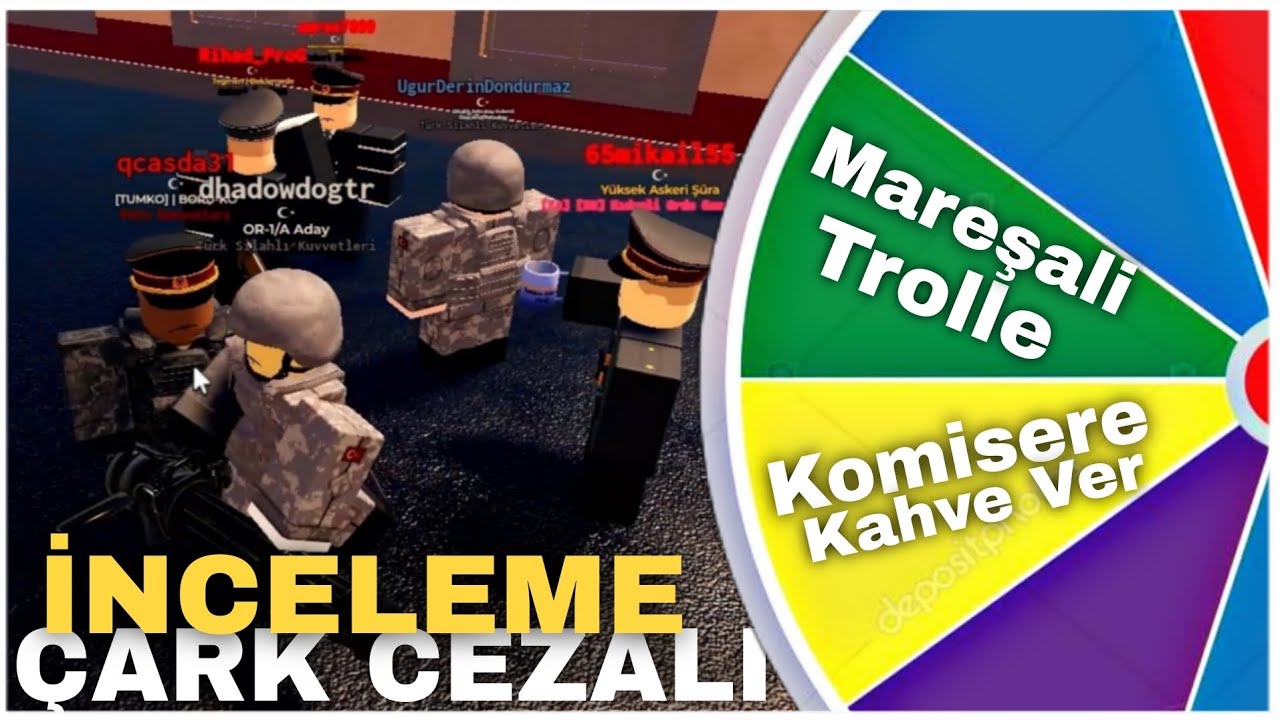 THT İNCELEME AMA ÇARK CEZALI | Roblox Türk Asker Oyunu