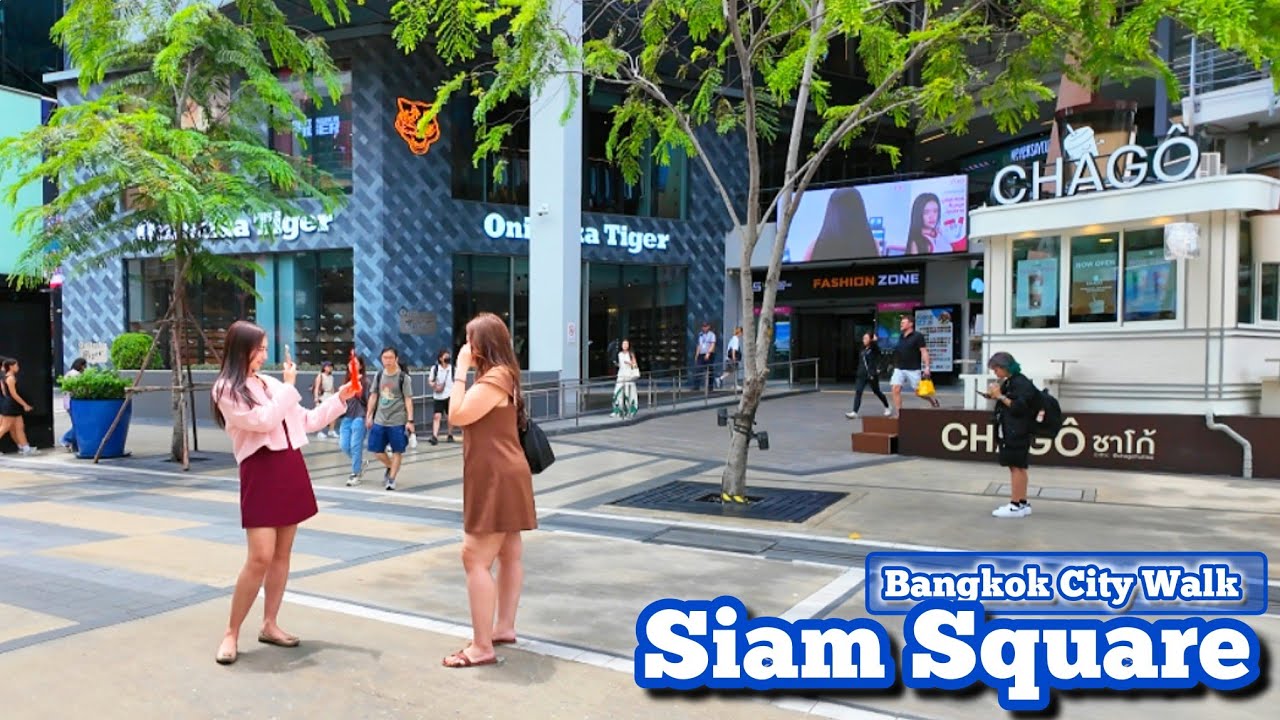 4K 🇹🇭 Bangkok City Walking Tour, Siam Square #allaboutbangkok #thailand #citywalk #bangkok​​ 1/7/25​