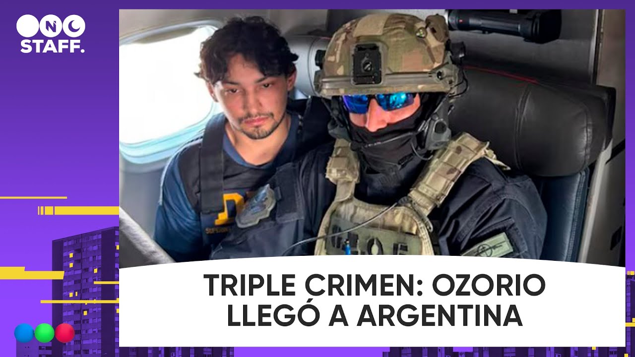 Triple femicidio: Matías Ozorio, la mano derecha de Pequeño J, está en Argentina - STAFF DE NOTICIAS