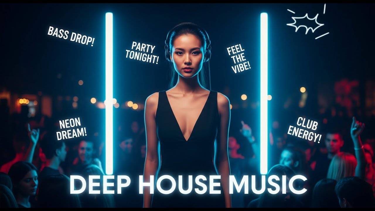 Deep House Music Drive Mode 🌃 Electronic Rhythm for Night Roads