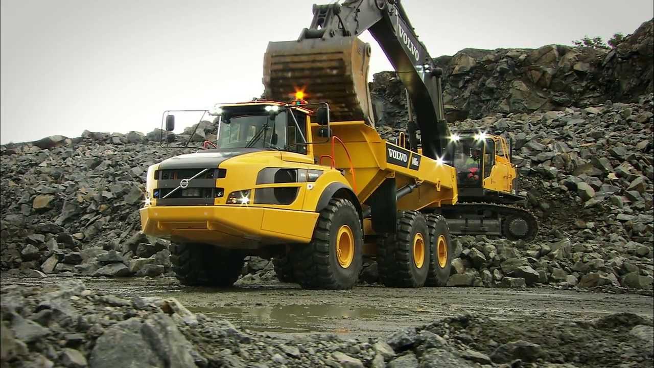 Volvo G-series Articulated haulers promotional video