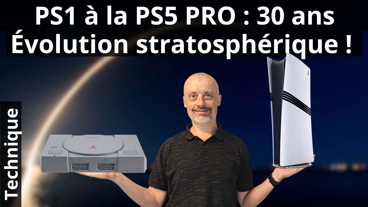 PS1 vs PS5 Pro : 30 Ans d’Avancées Techniques Décryptées 🔍 Accrochez vous 😱
