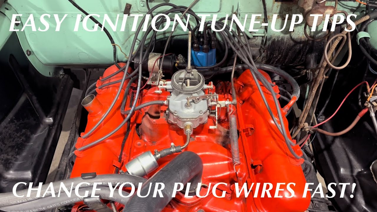 Spark Plug Wires Made Simple! How To Tune Up Your Classic - Quick And Easy
