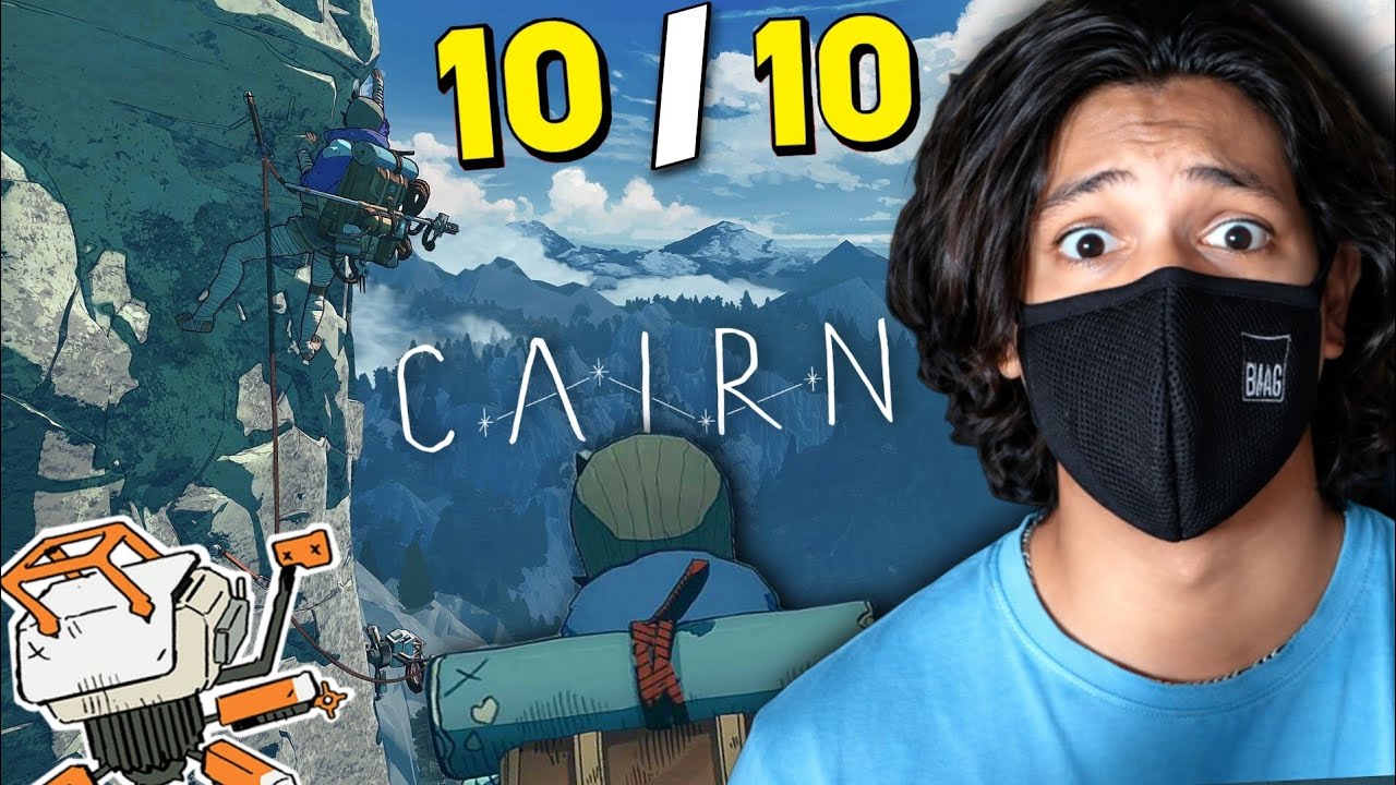 The most realistic mountain climbing game EVER | Cairn - Review