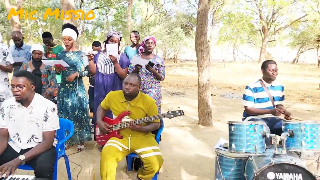 Une chorale de Koundoul a surpris le public en chantant en Ewondo. 