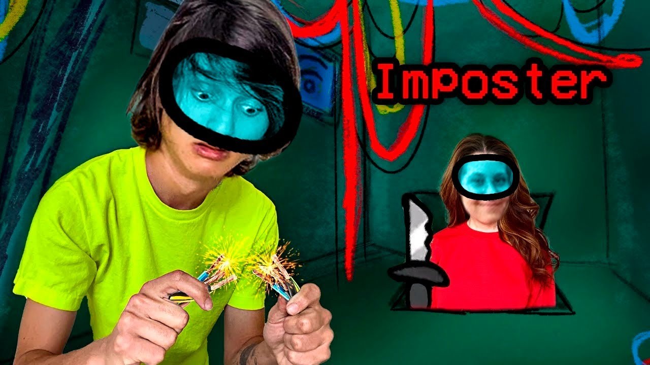 JOGAMOS AMONG US NA VIDA REAL!! (Impostor IQ 999)
