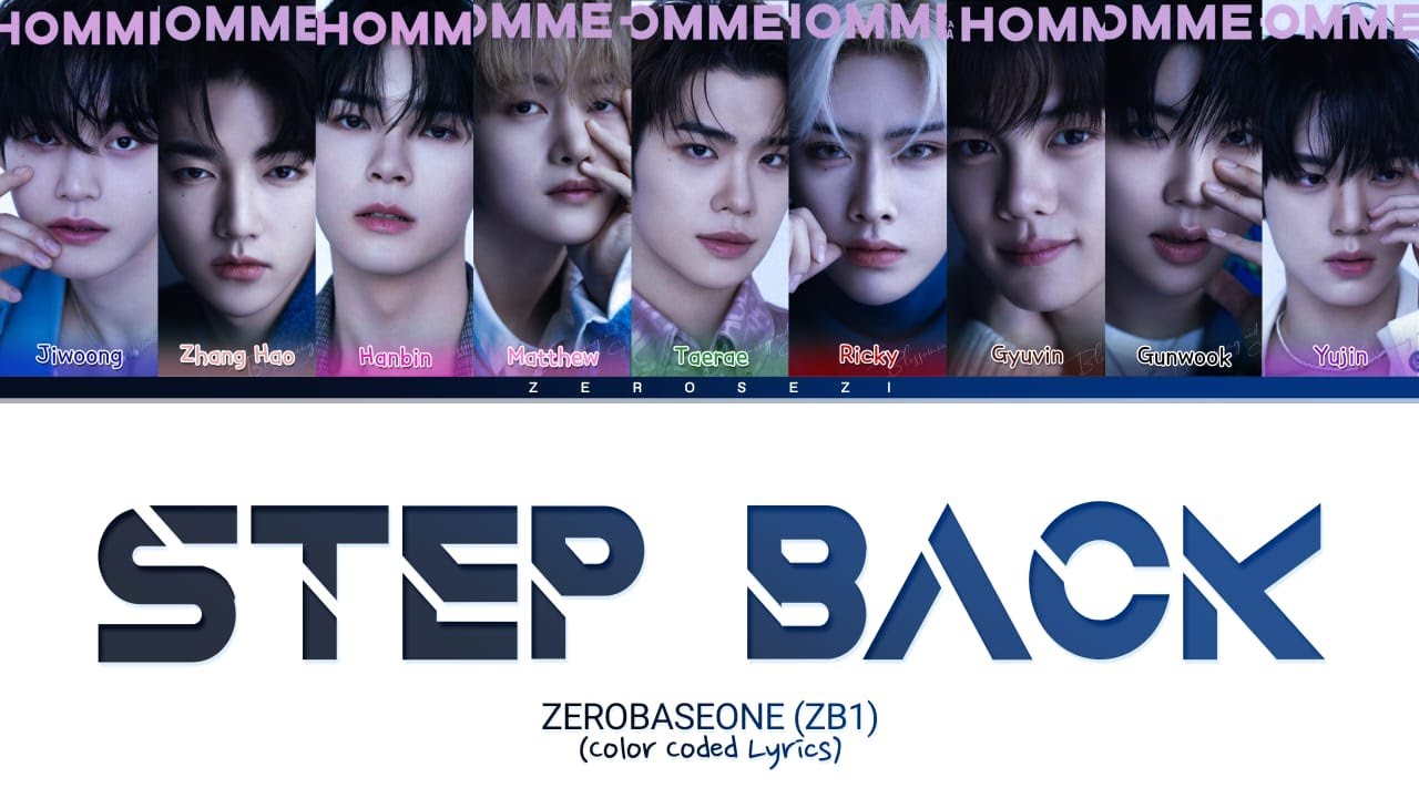 How Would ZB1 (Zerobaseone) Sing STEP BACK [GOT the beat] (Color Coded Lyrics)