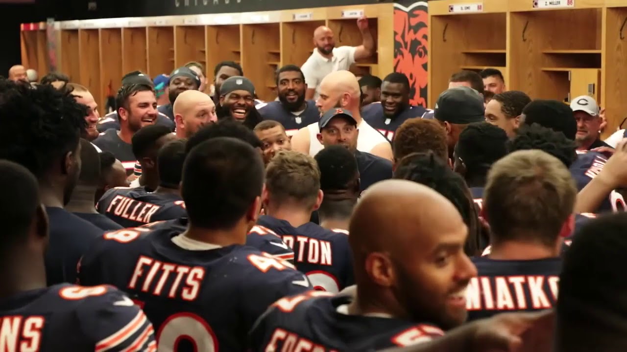 Chicago Bears Postgame Celebration