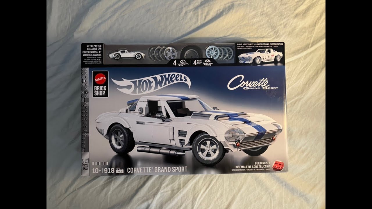 Mattel BrickShop Corvette Grand Sport Review