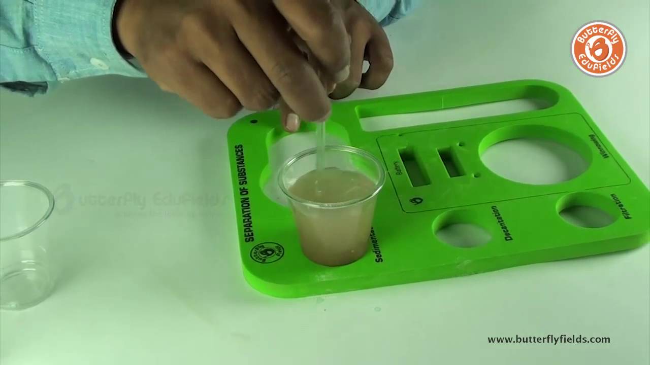 DIY Sedimentation & Decantation | Cool Science Experiments | Butterfly Fields