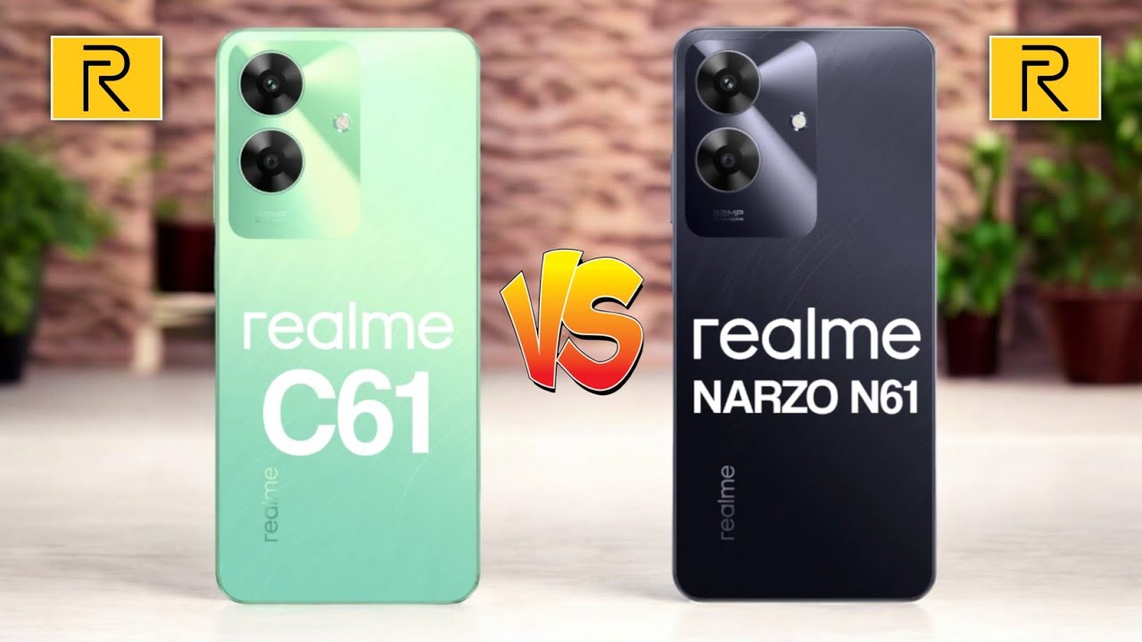 Realme C61 4G Vs Realme Narzo N61 4G