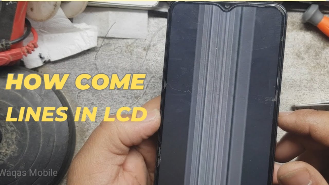 Mobile Screen Lines Issue | LCD Lines Problem Android | 2025 Fix by waqas mobile
