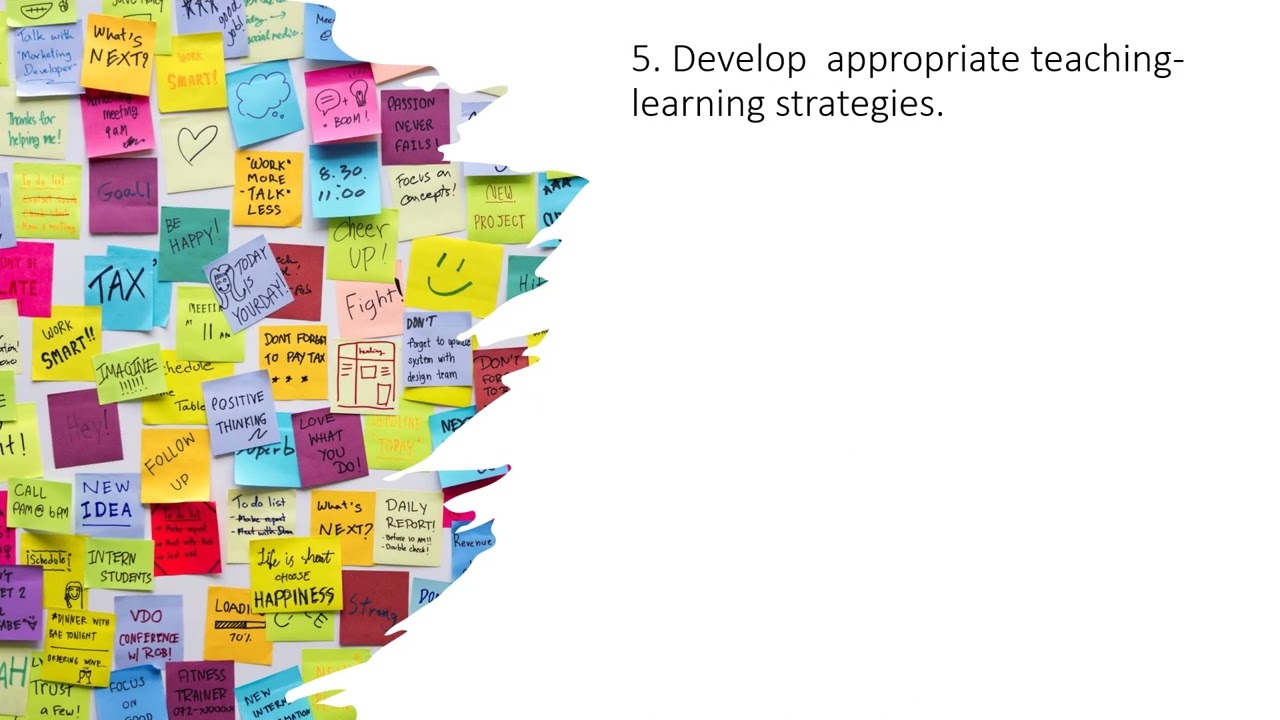 Developing a Curriculum for an educational program.