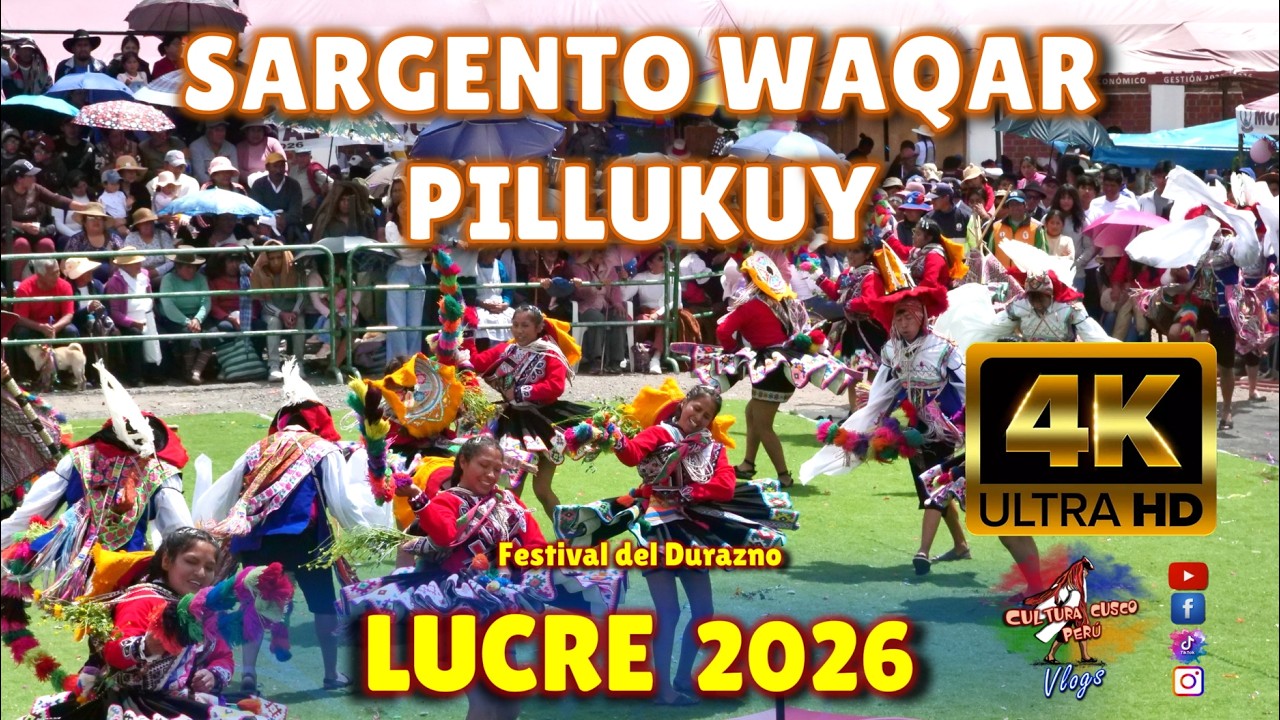 Danza SARGENTO WAQAR PILLUKUY primer lugar LUCRE 2026