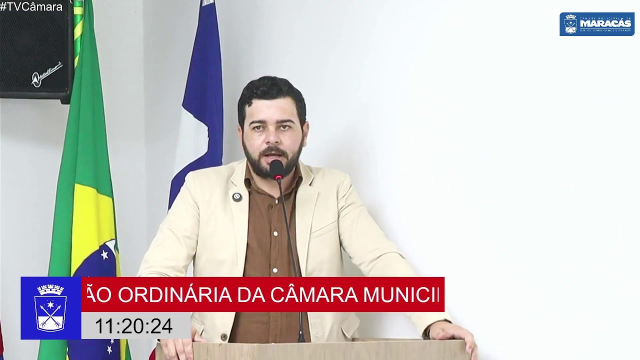 Sessão Ordinária da Câmara Municipal de Maracás 19/03/2026