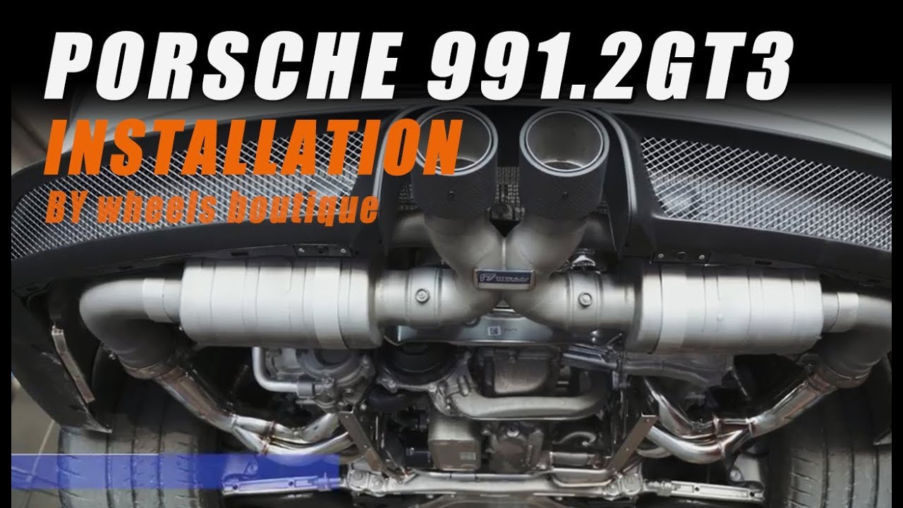 Porsche 991.2 GT3 iPE Exhaust System
