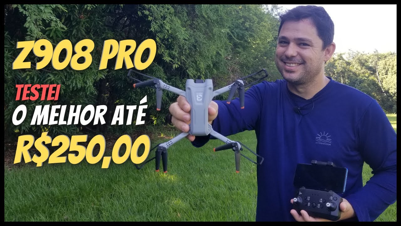 Drone Z908 PRO Vídeo Tutorial Como Pilotar o Drone Baratinho da Aliexpress