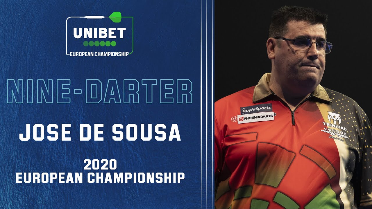NINE-DARTER! Jose de Sousa strikes perfection at the Unibet European Championship