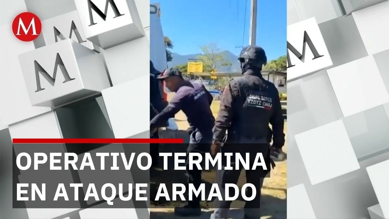 Operativo en Ocosingo, Chiapas, termina en ataque armado con heridos y detenidos