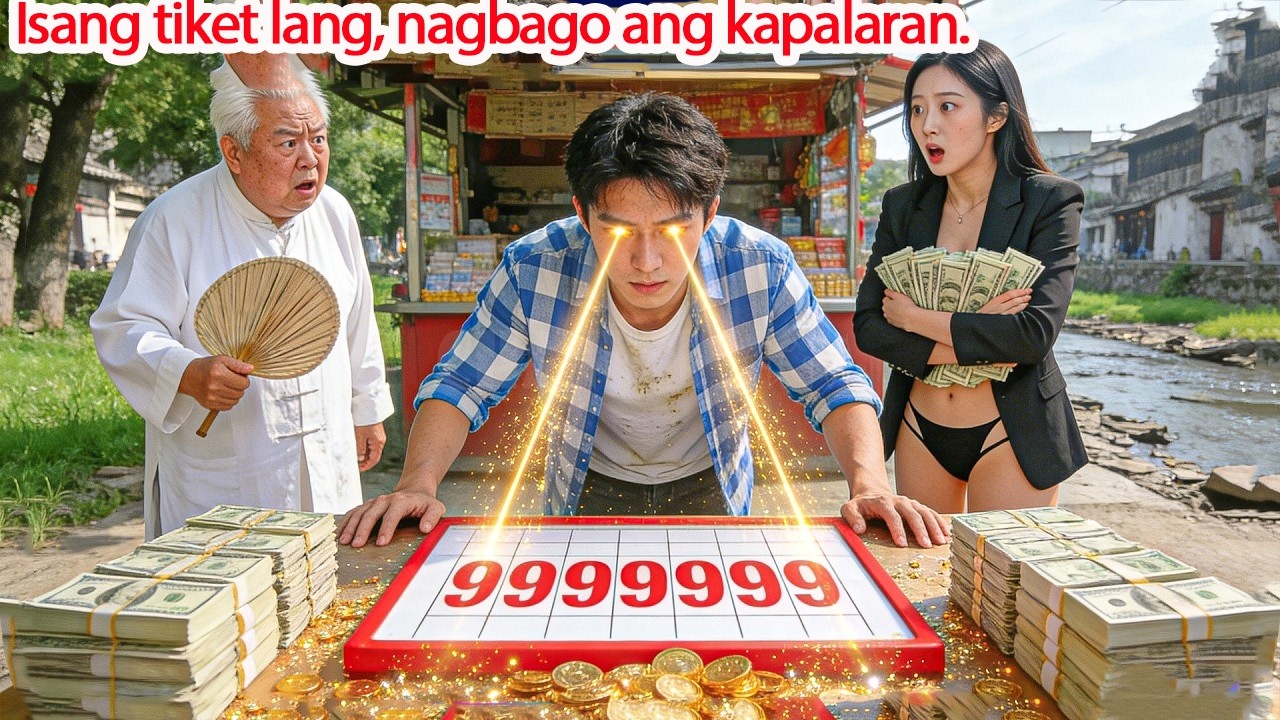 “Pulubi may system na nakakakita ng hinaharap—tinaya lahat sa lotto, naging bilyonaryo!”