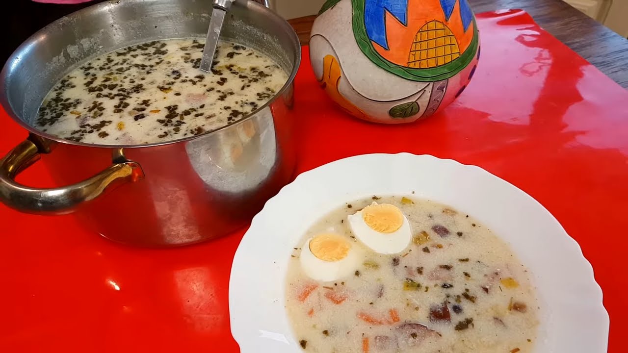 Zupa maślankowa czyli oszukany żurek