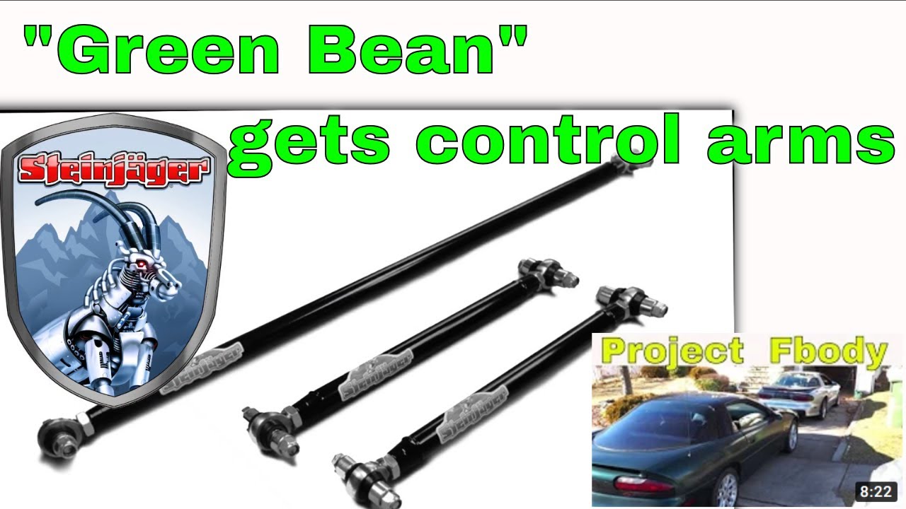 Steinjager Double adjustable rear Control arms  1982-2002 4th Gen F-body Camaro Firebird how to