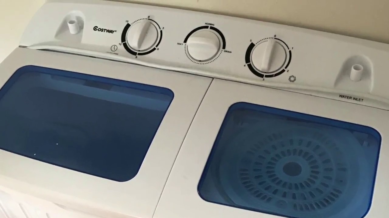 Let Me Tell You About My: Giantex Portable Mini Compact Twin Tub Washing Machine