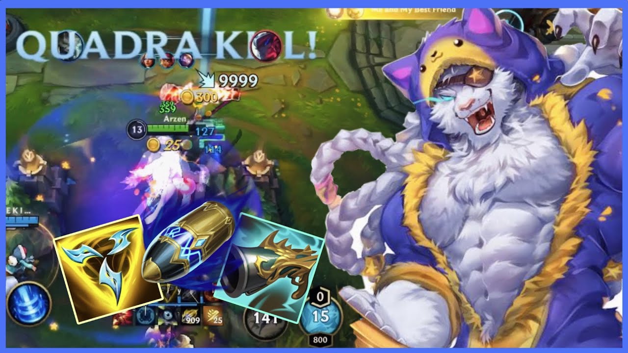 RENGAR CRIT BUILD GOT DOUBLE QUADRA KILL [PART 2]