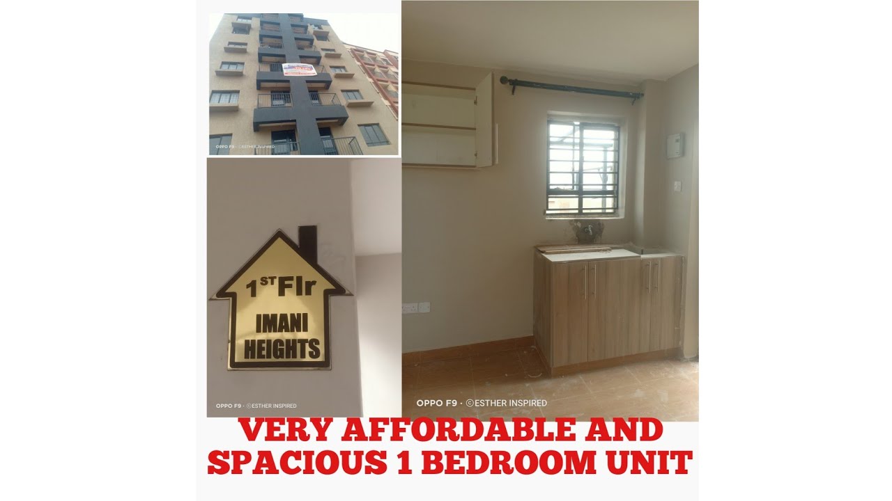 MODERN AND AFFORDABLE 1 BEDROOM IN THIKA NGOINGWA ESTATE