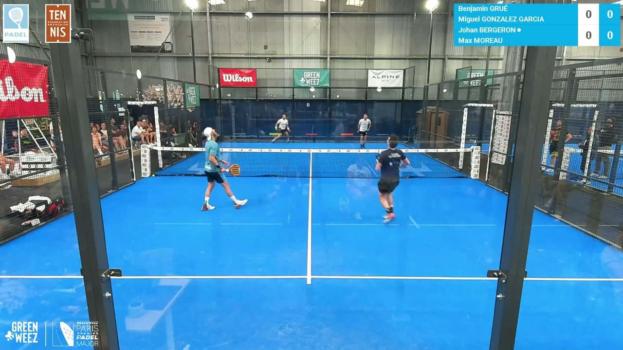 P2000 Caen - Finale - Max Moreau / Johan Bergeron vs Miguel Gonzalez / Benjamin Grué