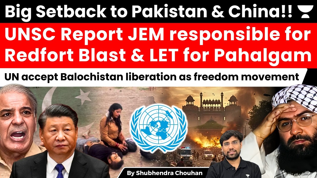 UNSC Slams Pak & China: JeM, LeT Named; Baloch Movement Recognized