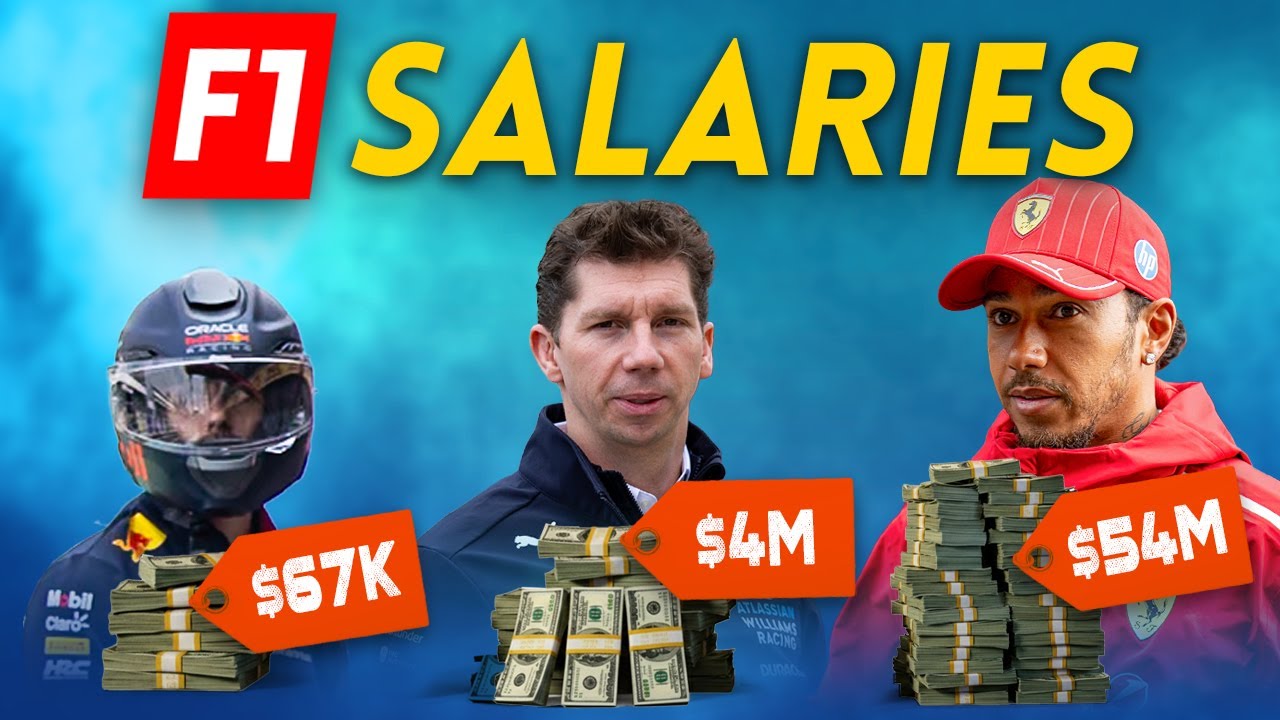 How much do F1 TEAM MEMBERS get PAID?