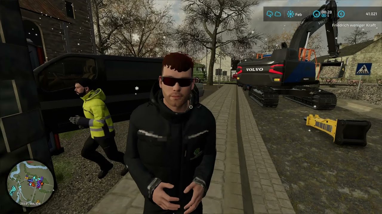 The VillaGe 2 #97 Mit einem  Bagger arbeiten