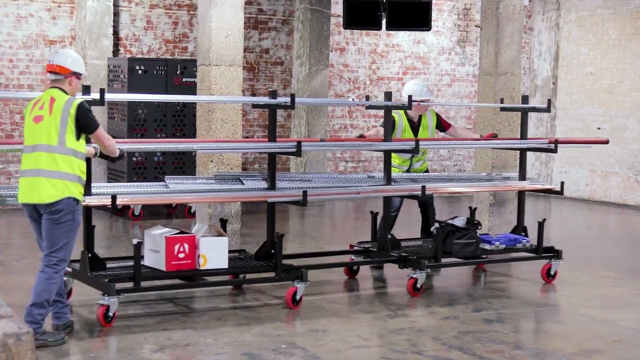ARMORGARD Mobile Pipe Rack