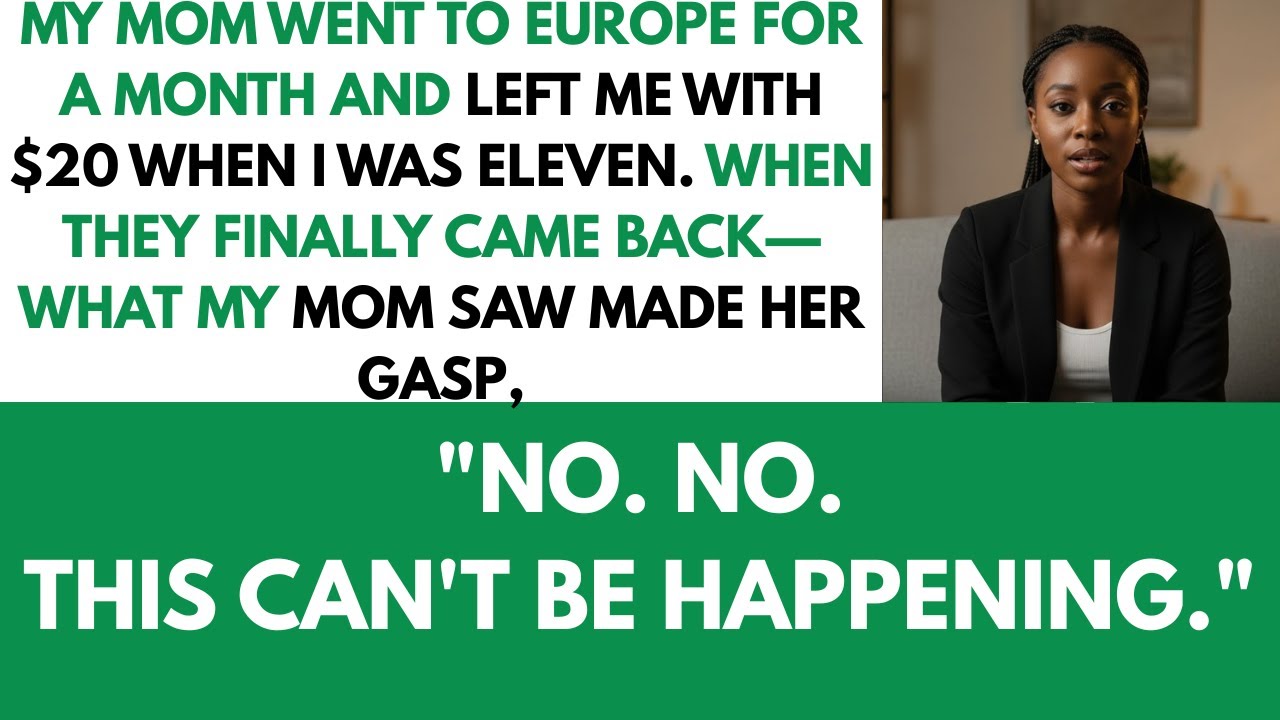 My Mom Went to Europe for a Month, Left Me With $2 at Age Eleven— When They Returned I..