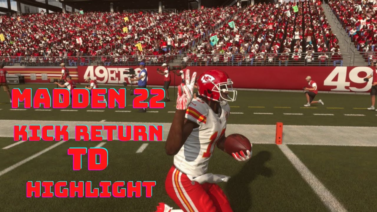 Madden 22 Kick Return Highlight Compilation