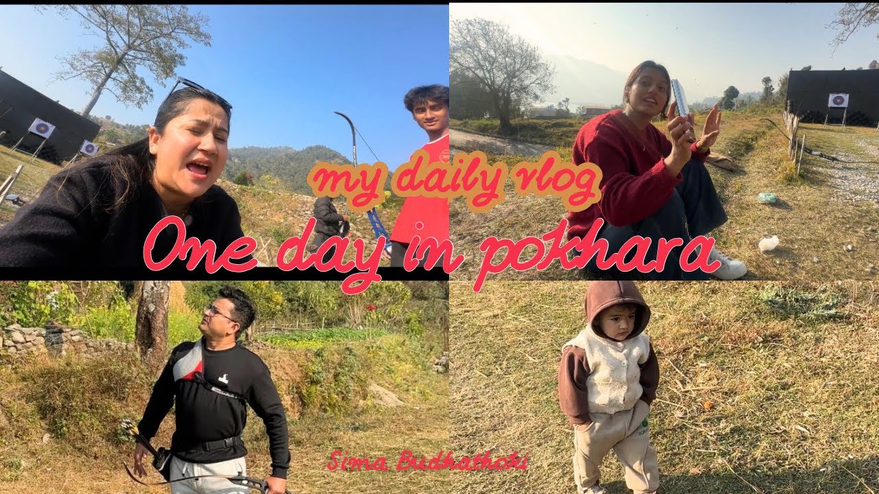 पोखराको ट्रिपमा यस्तो भयो 😳 | Go-Cart Incident | तीर हान्दा नानीसँग मनमुटाव |  Family Vlog