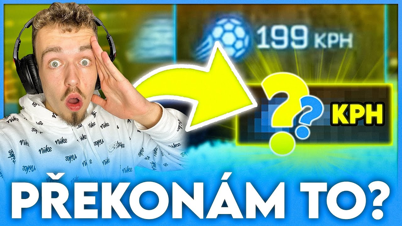 ZKOU&Scaron;&Iacute;M PŘEKONAT SVŮJ NEJRYCHLEJ&Scaron;&Iacute; G&Oacute;L! 😱
